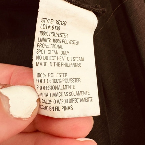 Xscape Black Off-Shoulder Ruched Mermaid Ball Gown Women Sz 10 Satin Old Money‎ - Picture 9 of 12